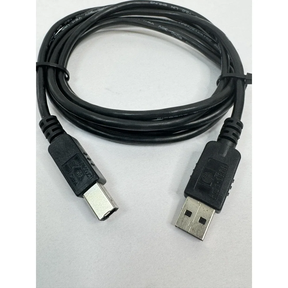 HP‎ USB Printer Cable 2.0 Interface Black 6ft 8121-0868
